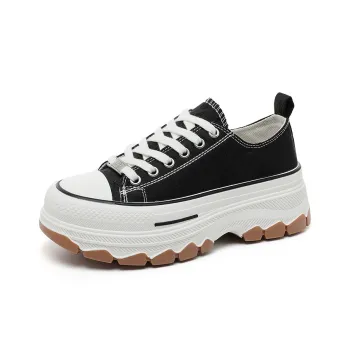 QITUMAUL Anti-Slip And Wear-Resistant Lightweight Balance Canvas Shoes Women's