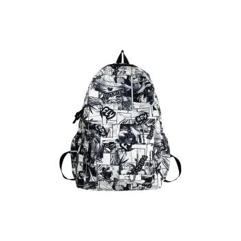 S.REPHEN Composite Cloth Backpacks Regular Unisex Black