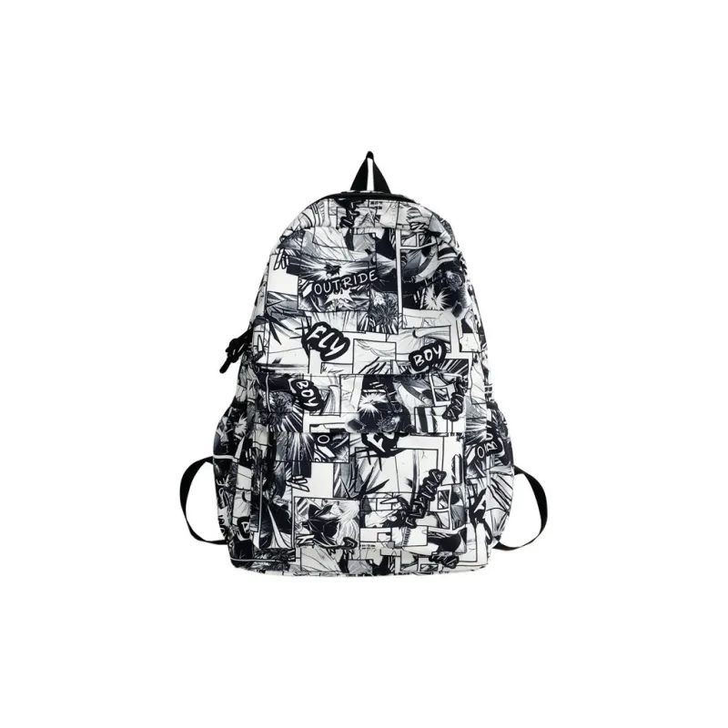 S.REPHEN Composite Cloth Backpacks Regular Unisex Black-0