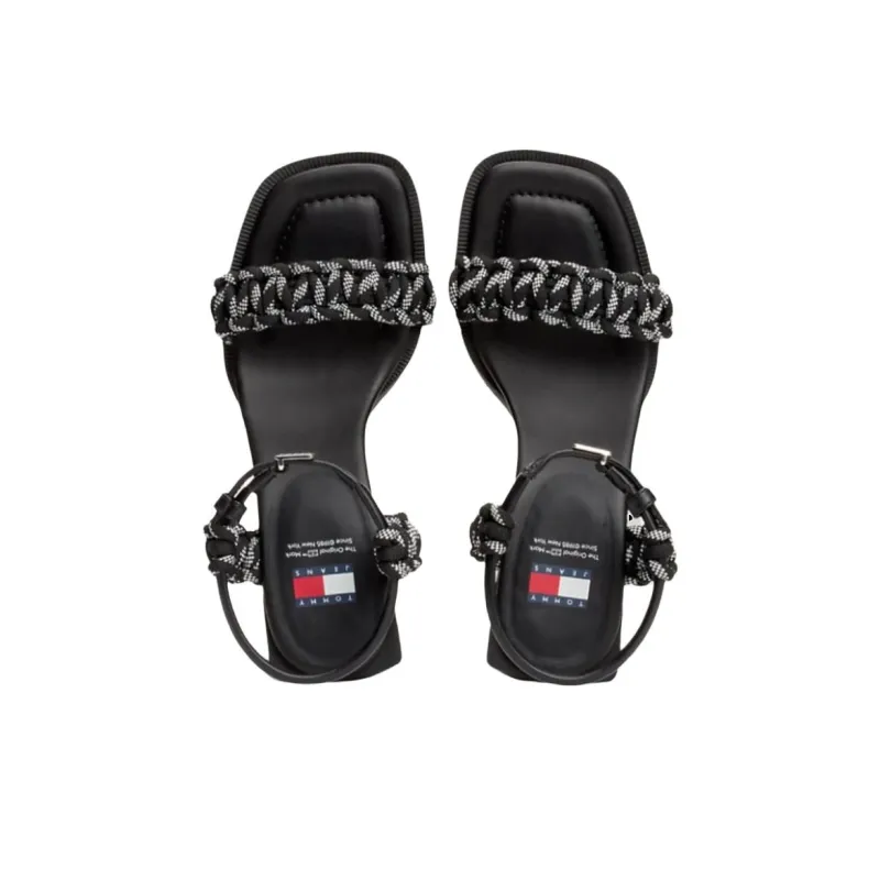 Tommy Hilfiger Soho Braided Mid Heel Sandals Women's-4