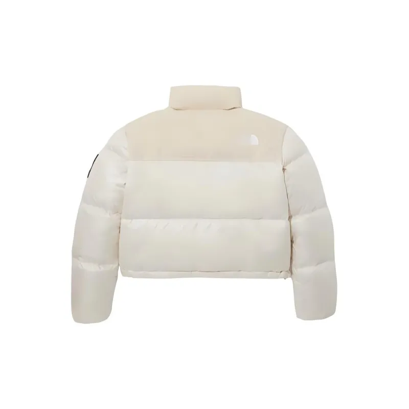 THE NORTH FACE Nuptse Down Jacket Women's Ecru-1