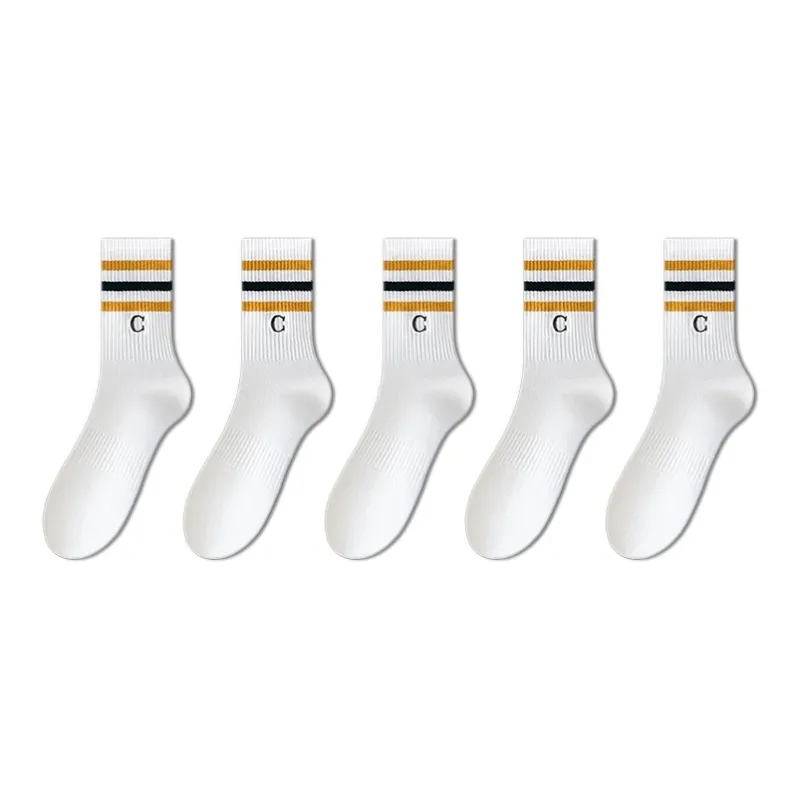 SALOATO Knee High Socks Men's 5 Pack-6