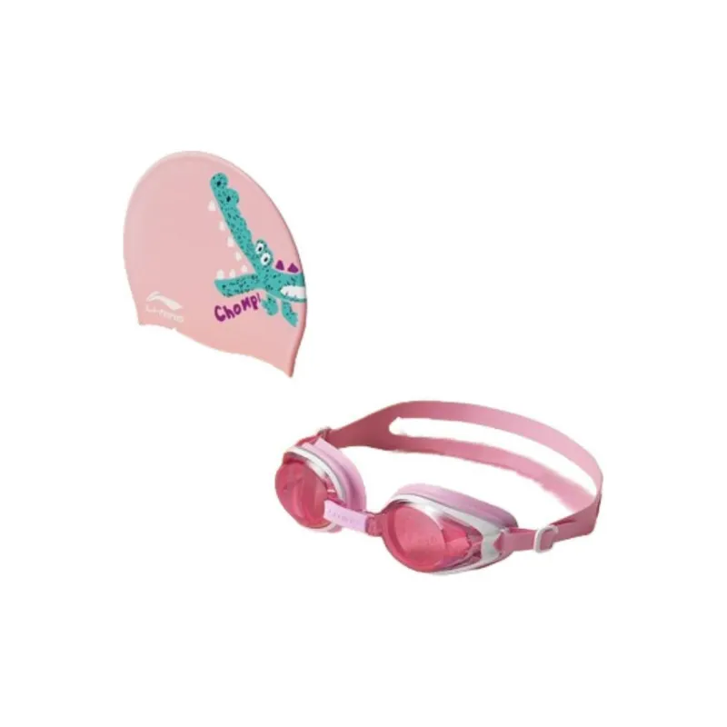 LiNing Swimming Caps Silicone Kids'-15