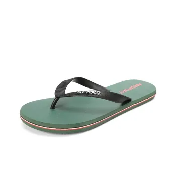 XMISTUO Quiet Odor-Resistant Abrasion-Resistant Slip-Resistant Flip Flops Men's