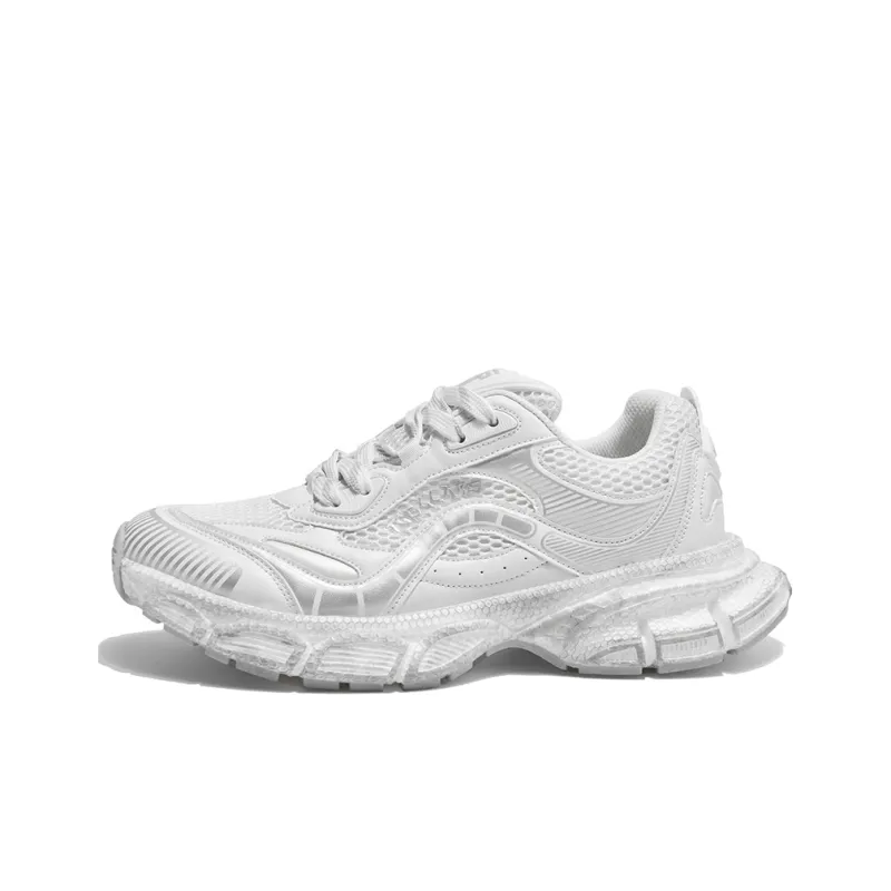 TCELLARS Cushioning Abrasion Resistant Lightweight Height Increasing Mat Low Top Chunky Sneakers Unisex-21
