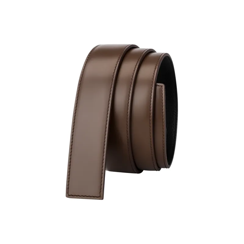 Jaylen Oos Headless Belt Compatible With Pants Belt Top Grain Cow Leather Leather Belts Men's 3.5cm-19