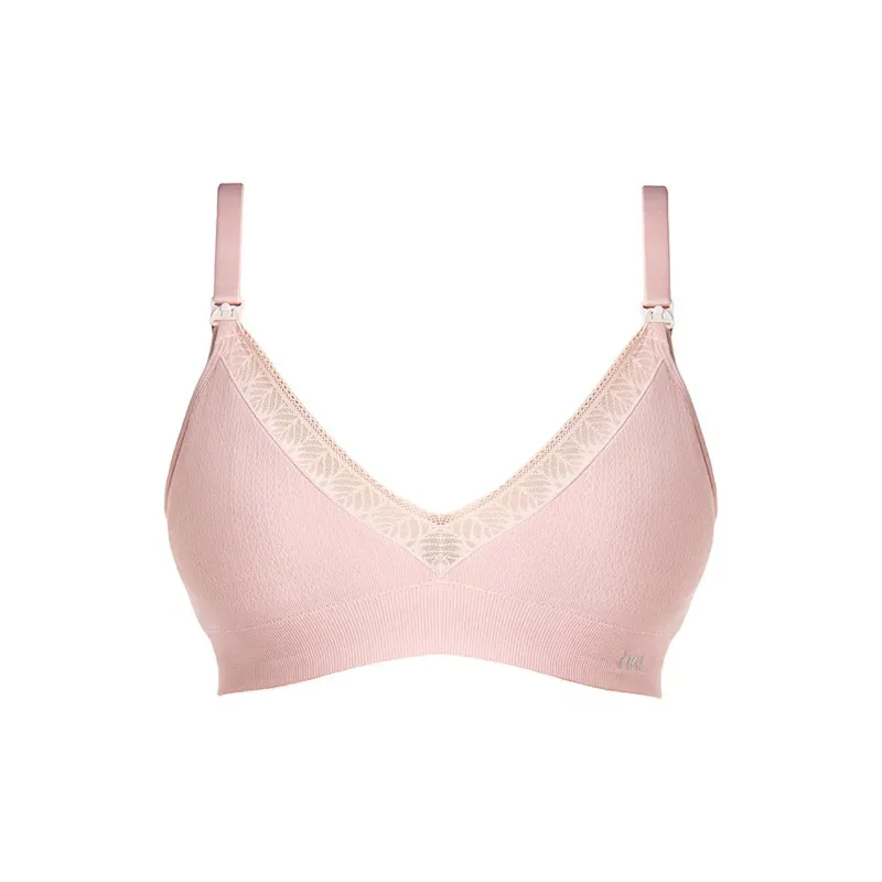 Victoria's Secret HOTMILK Caress Seamless Wireless Maternity Bra Bra Women's Lotus Pink-0
