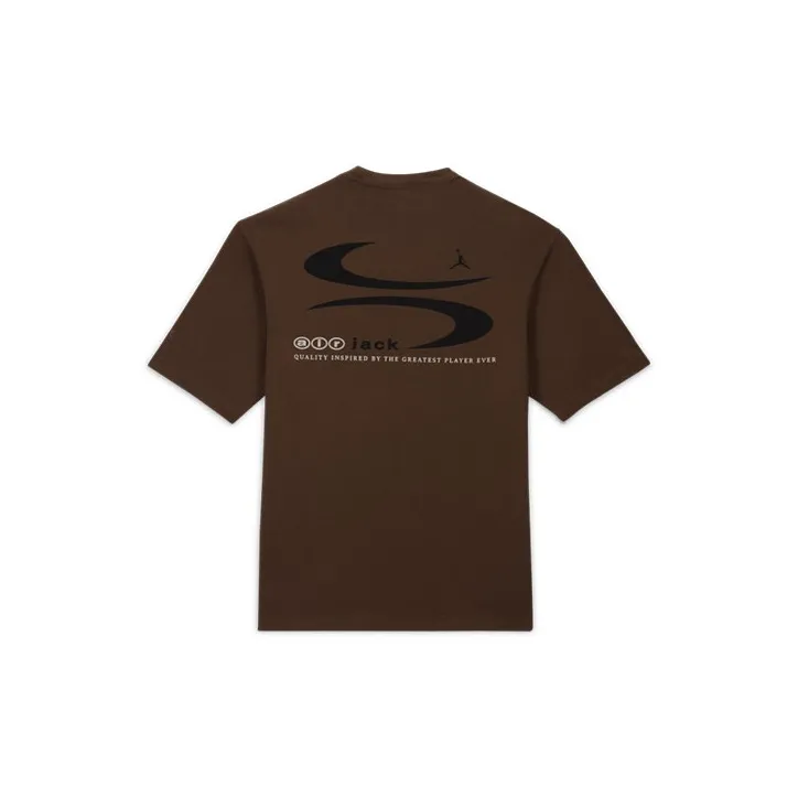 Travis Scott Cactus Jack X Jordan Mj Ts Logo Tee-1