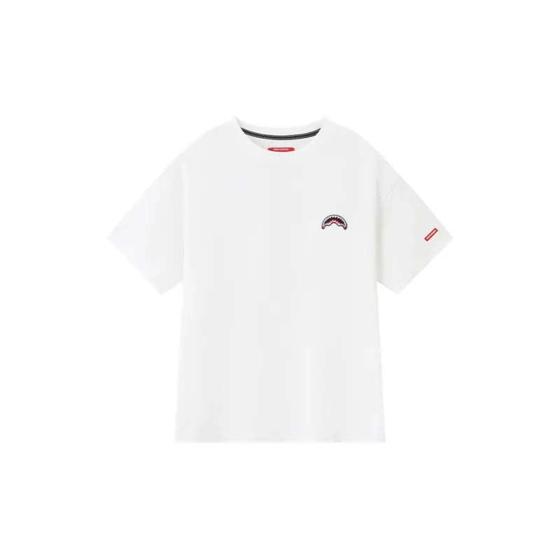 SPRAYGROUND Crew Neck Short Sleeved T Shirts Unisex-1
