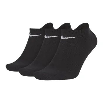 Nike Ankle Socks Unisex 3 Pack Black White