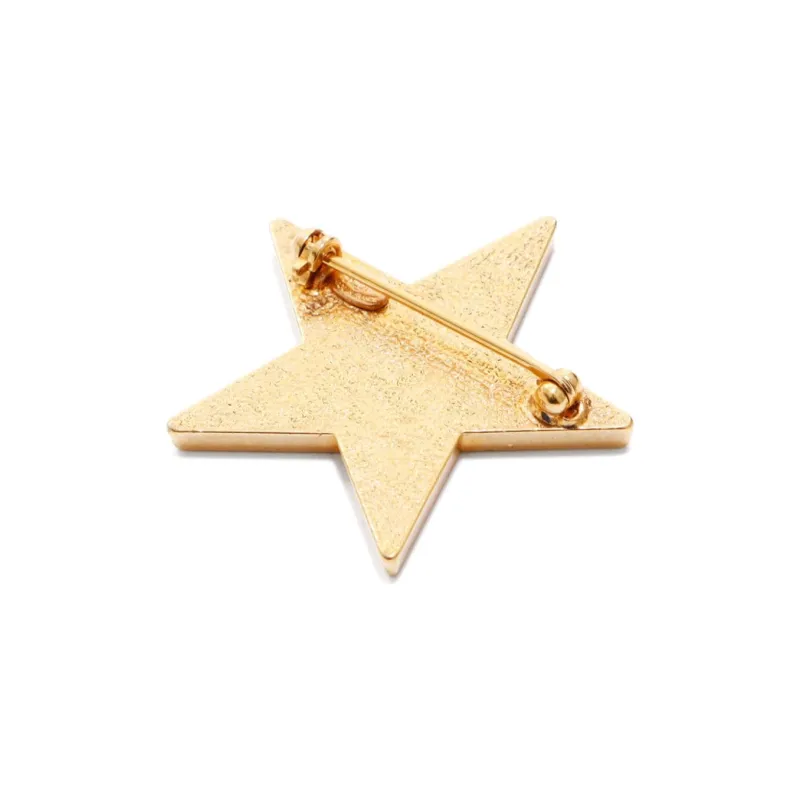 CHANEL Pre Owned 2001 Cc Star Clip on Earrings-3