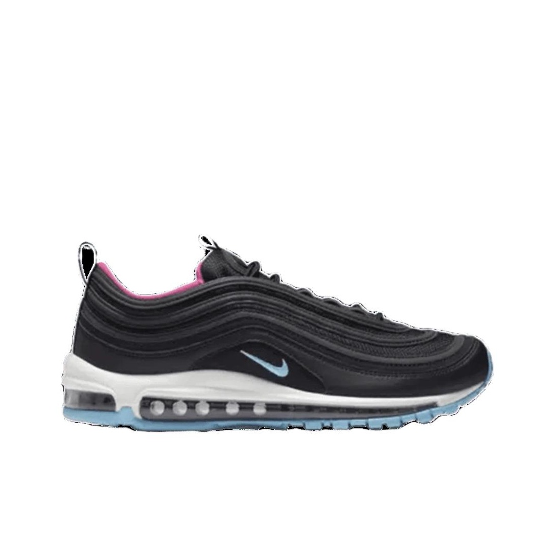 air max 97 black blue and pink