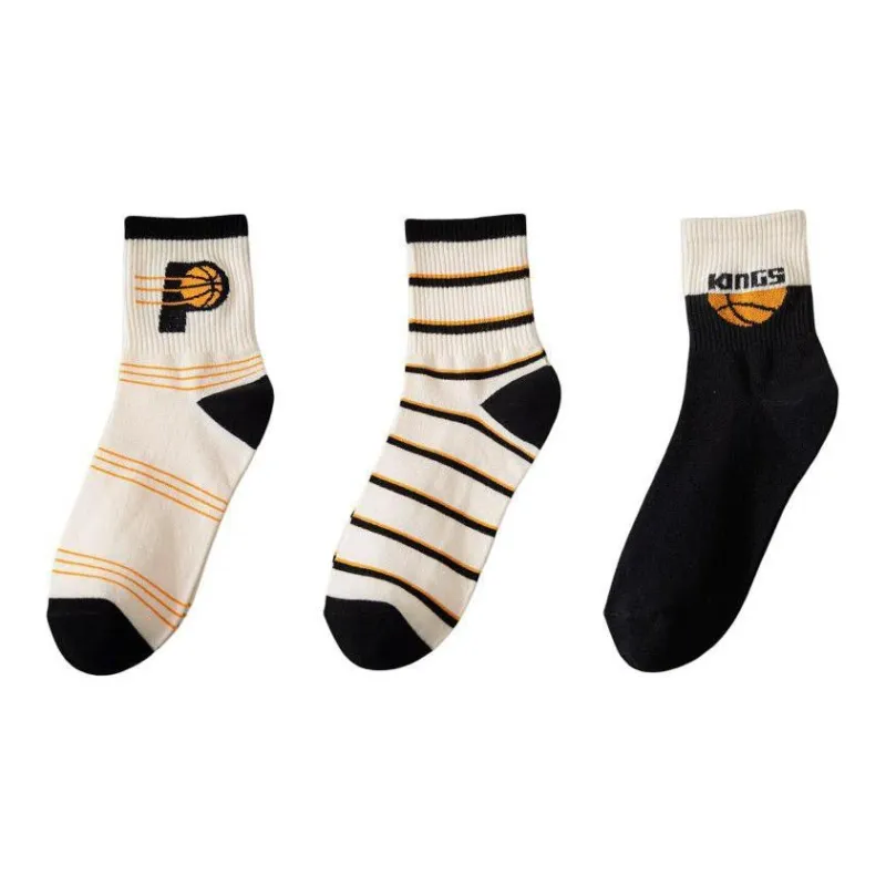 MIIOW Mid Calf Socks Men's 3 Pack-1