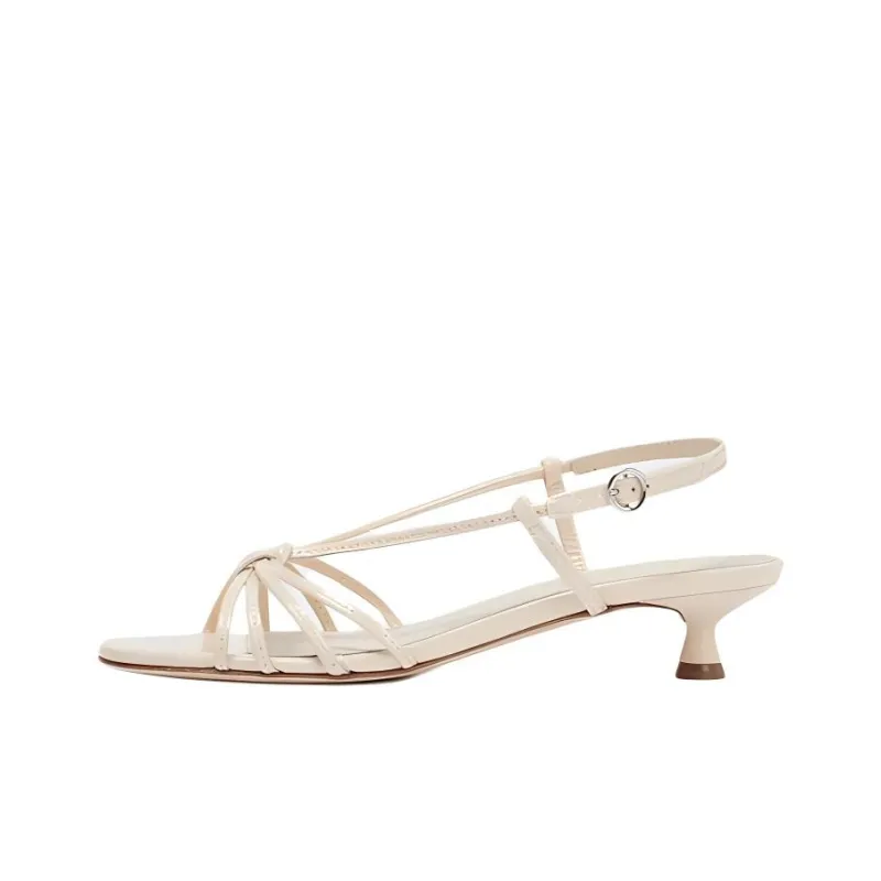 Aeyde Rhonda Strap Sandals 3.5cm Women's Beige-0