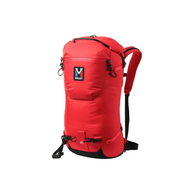 MILLET Polyamide With TPU Thermoplastic Polyurethane Outdoor Hiking Bag Backpack Unisex Red-0