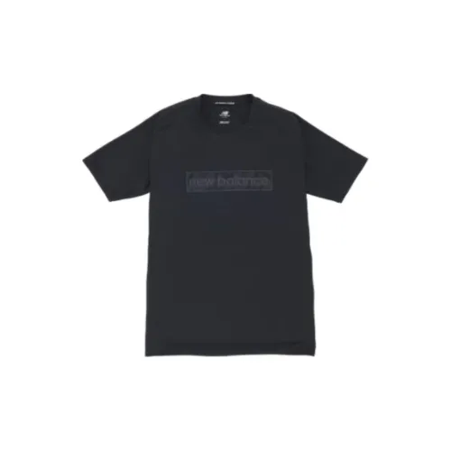 New Balance Black Out T-Shirts Men Black