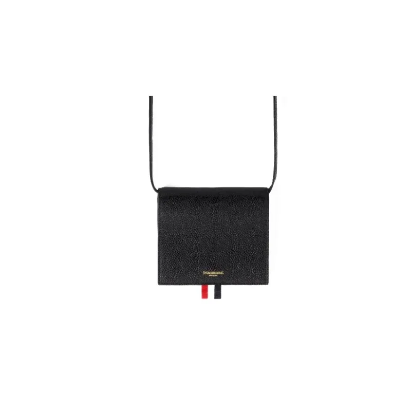 THOM BROWNE Logo Printed Strapped Wallet-0