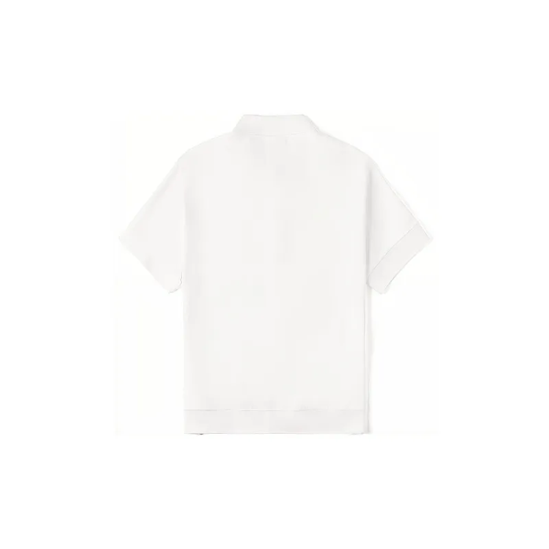 LACOSTE Logo Embroidered Polo Shirt-1