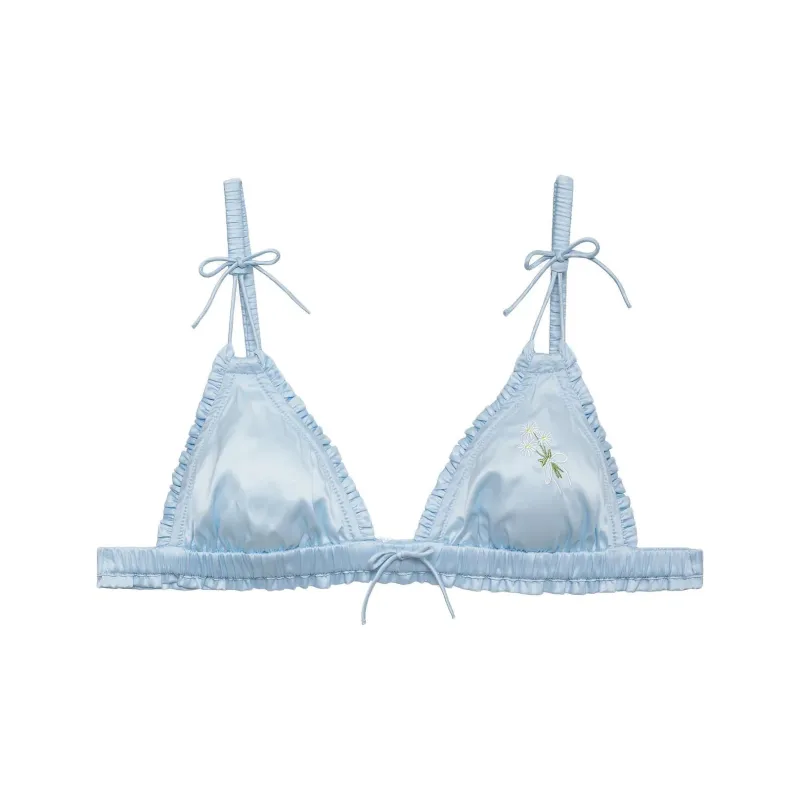 Victoria's Secret FOR LOVE & LEMONS Everyday Bra Light Bluelette Bra Women's Light Blue-0
