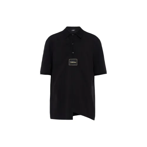 WE11DONE Polo Shirts Unisex Black