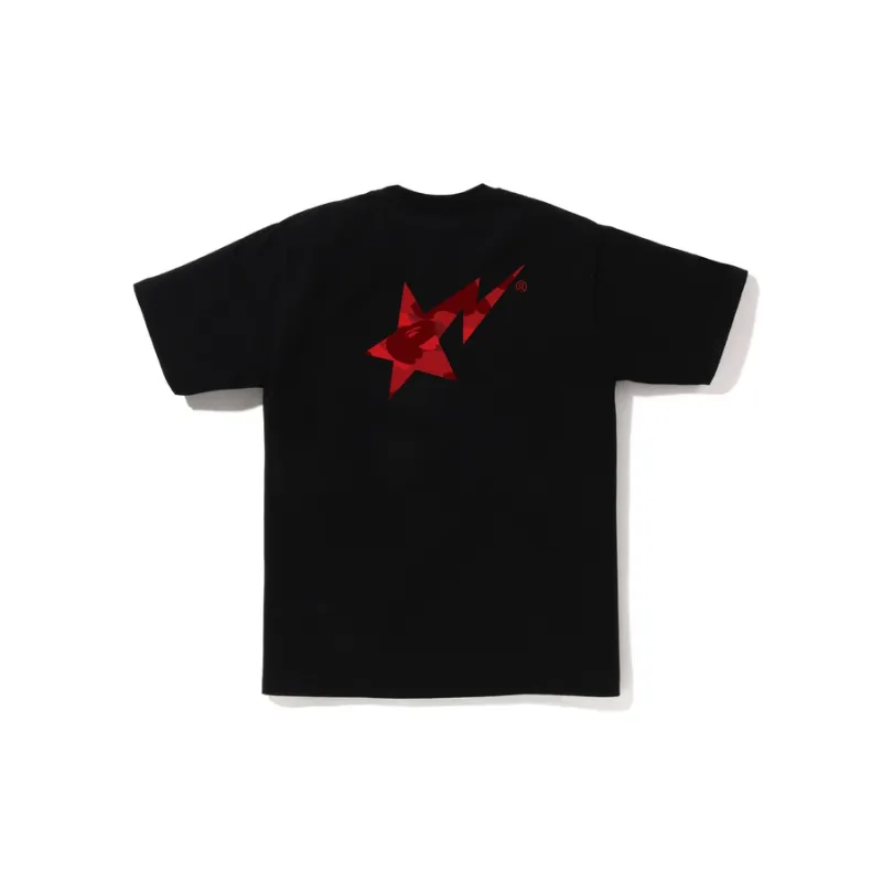Bape Reflection Camo Bapesta Tee Tee-3