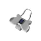 Gray Smart Counter+Chronograph+Frequency+Calorie+Touch Button LCD Display+Aluminum Alloy Support