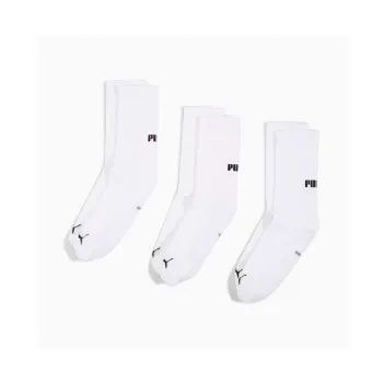 PUMA Unisex Crew Socks 3 Pack Mid-Calf Socks Unisex 3 Pack