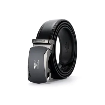 SEPTWOLVES Genuine Leather Cow Leather Leather Belts Men's 3.5CM