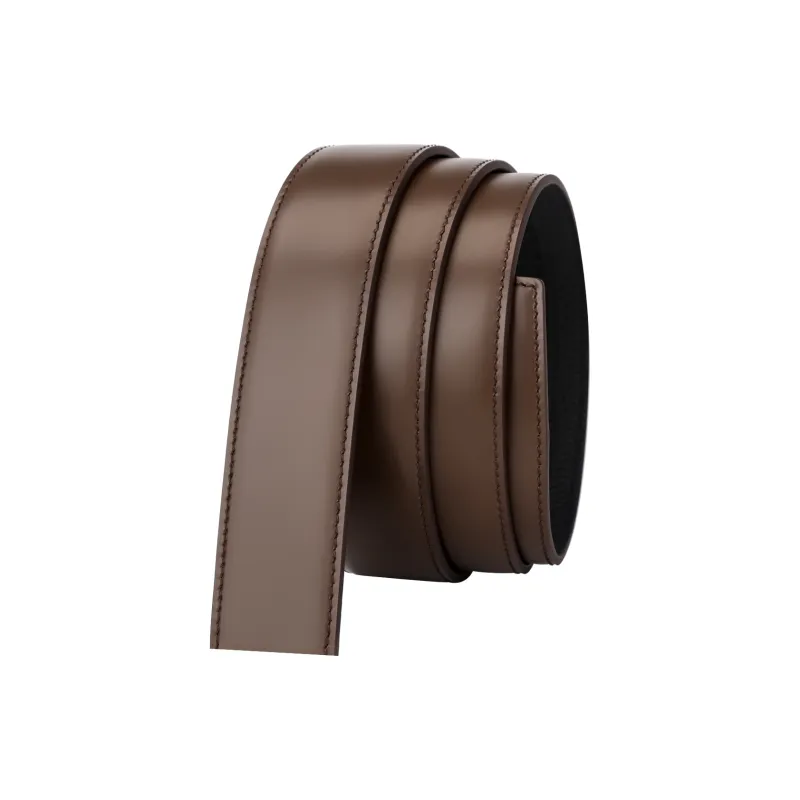 Jaylen Oos Headless Belt Compatible With Pants Belt Top Grain Cow Leather Leather Belts Men's 3.5cm-30