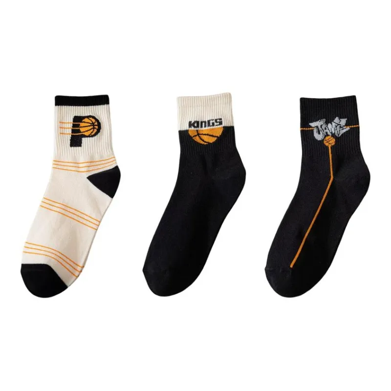 MIIOW Mid Calf Socks Men's 3 Pack-2
