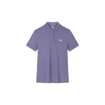 Anta Polo Shirt Women's Morandi Purple