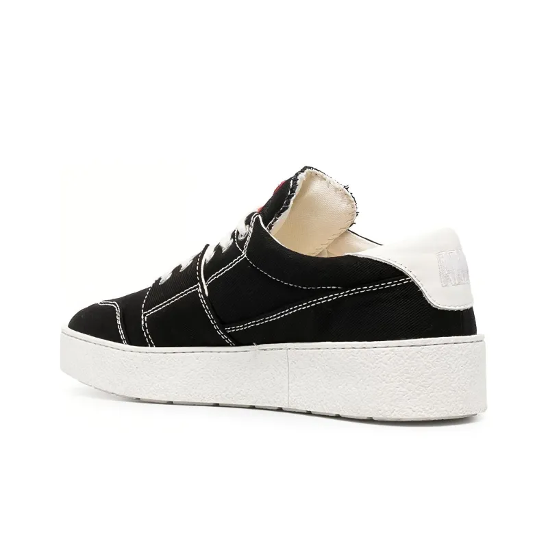 AMIPARIS Low Top Skateboard Shoes Men's Black-3