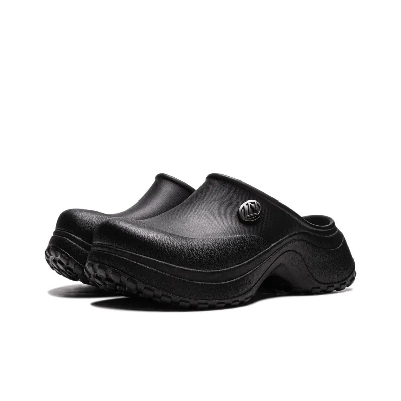 LiNing Project* Abrasion Resistant Wrap toe Slippers Women's Black-2