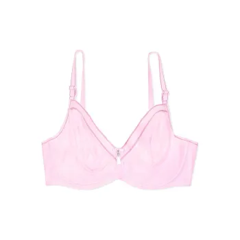 Victoria's Secret CURVY COUTURE Shimmer Unlined Bra Pink Bra Women's Pink Fizz