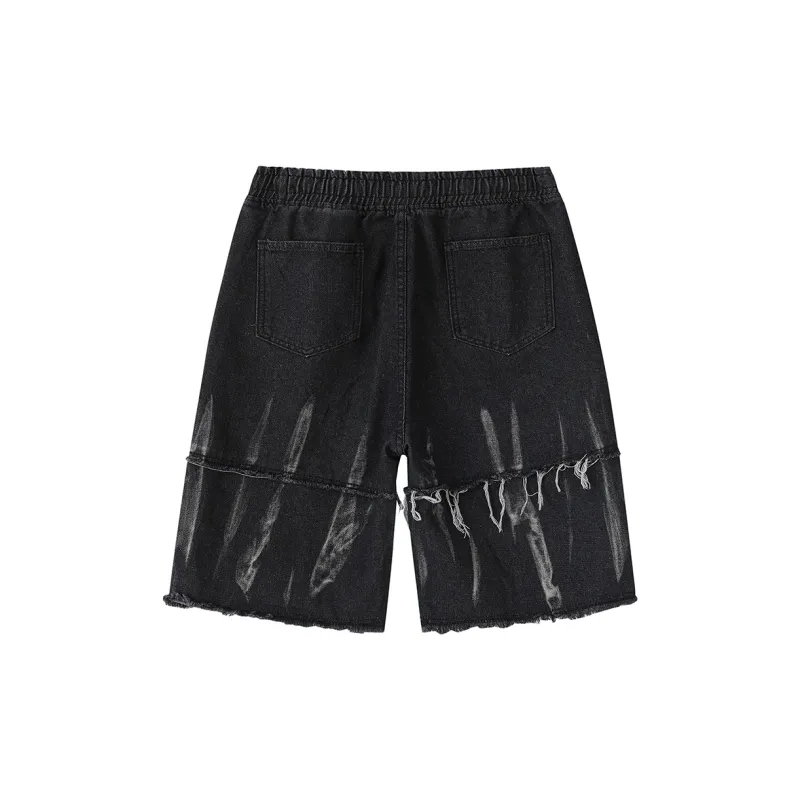 YOUSHIQI Denim Shorts Unisex-1