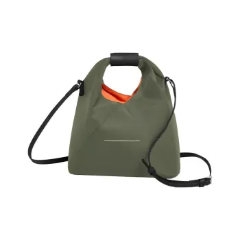 MM6 Maison Margiela Calfskin Handbag, Shoulder Bag, Crossbody Bag Small Size Women's Green