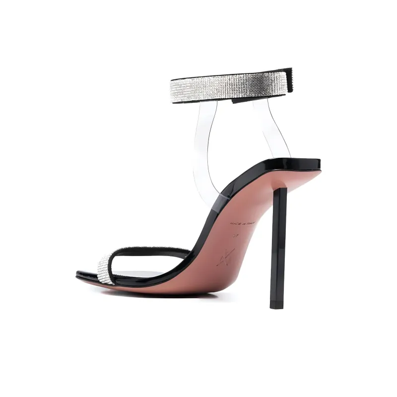 AMINA MUADDI Rih 95mm Crystal embellished Sandals Women's-4