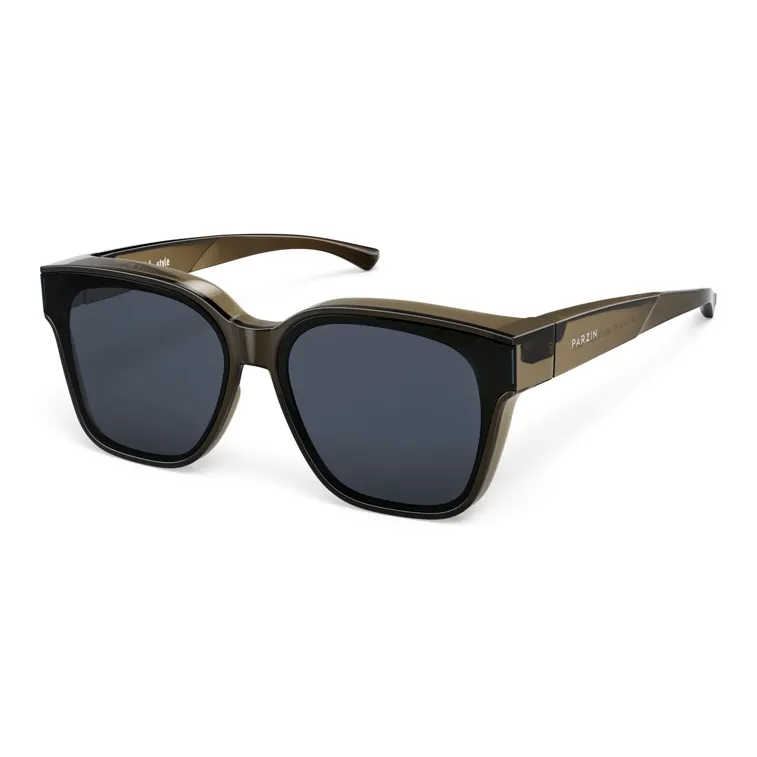 PARZIN TR90 Square Sunglasses Unisex-11