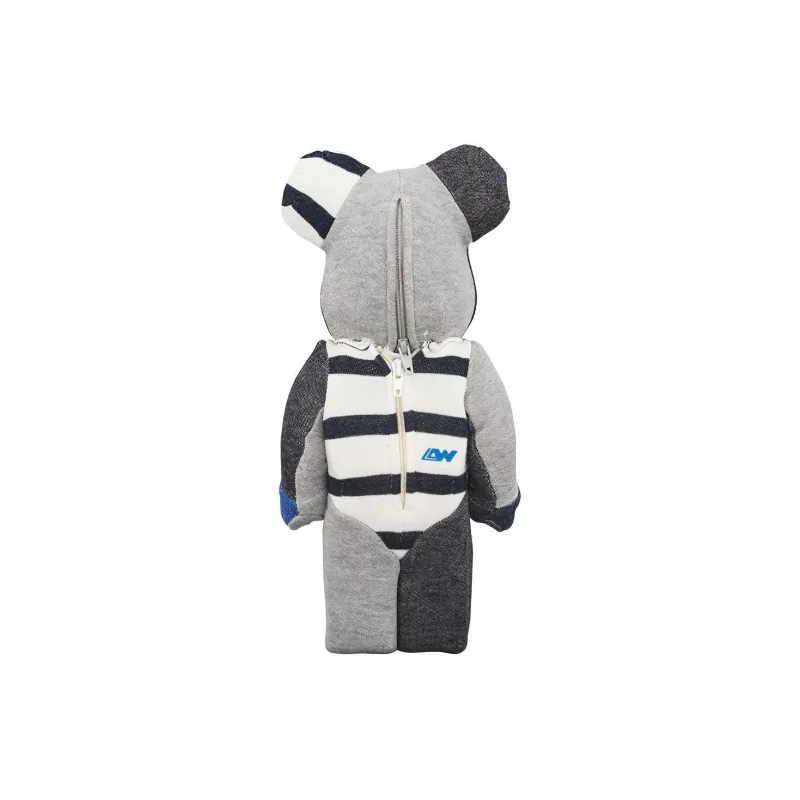 BE@RBRICK Loopwheeler Black/Blue-2