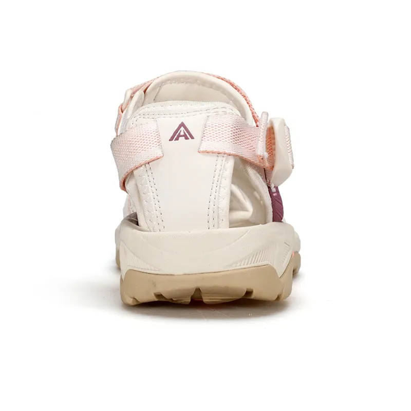 HUMTTO Beach Sandals Women's Ecru Smoke Pink-2