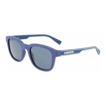 LACOSTE Square Sunglasses Men's Blue