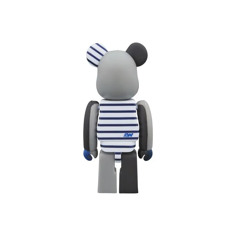 BE@RBRICK Loopwheeler Black/Blue-4