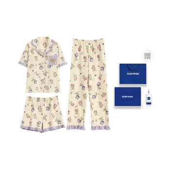 Floating Light Islands Pajama Set Women's Box Multicolor