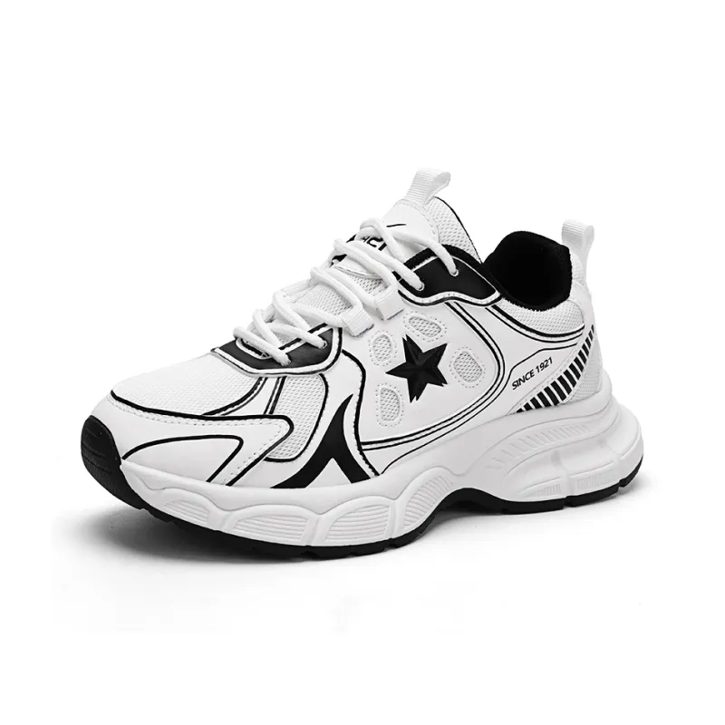 DOUBLE STAR 88 Cushioning Wear-Resistant Low-Top Chunky Sneakers Women's-1
