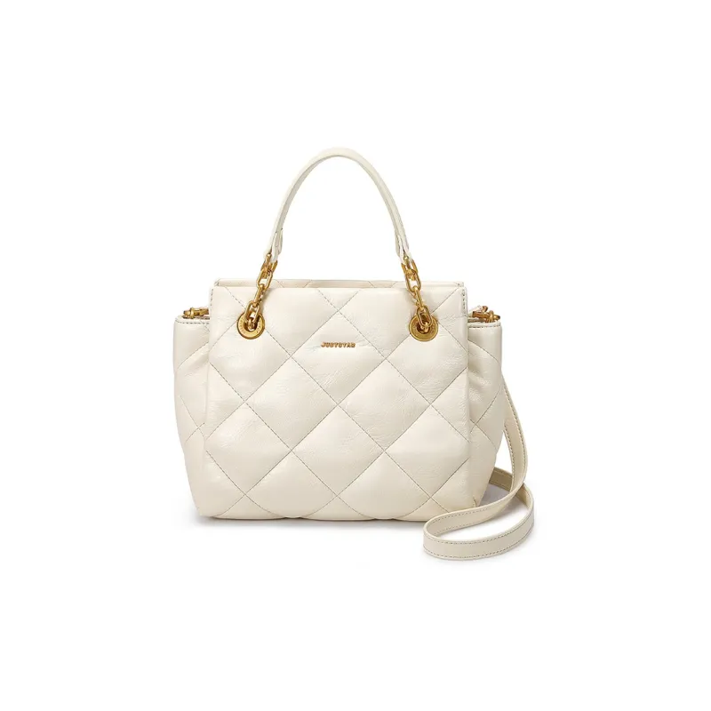JUST STAR Synthetic Leather Shoulder Bag, Crossbody Bag, Handbag Regular Women's Black/White/Pink-3