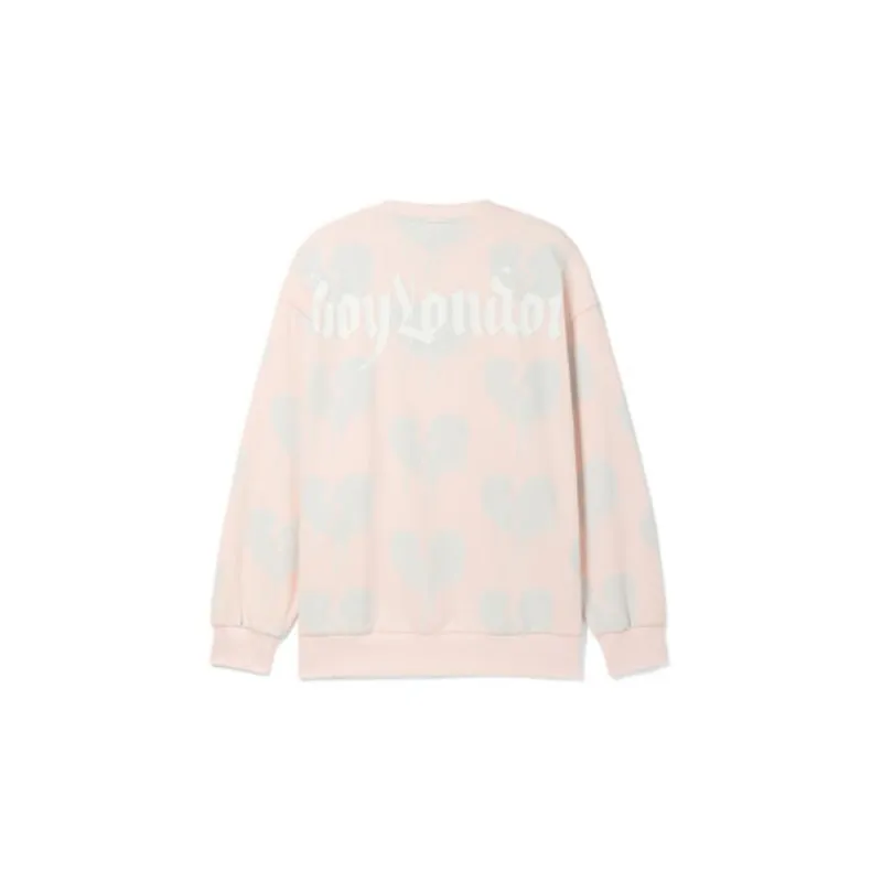 Boy London Sweatshirts Unisex Pink-1