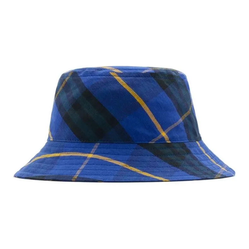Burberry Checked Bucket Hat-0