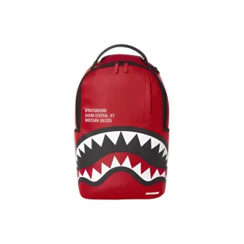 SPRAYGROUND Artificial Leather Backpack Regular Unisex Red