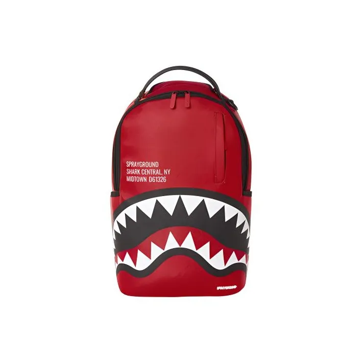 SPRAYGROUND Artificial Leather Backpack Regular Unisex Red-0