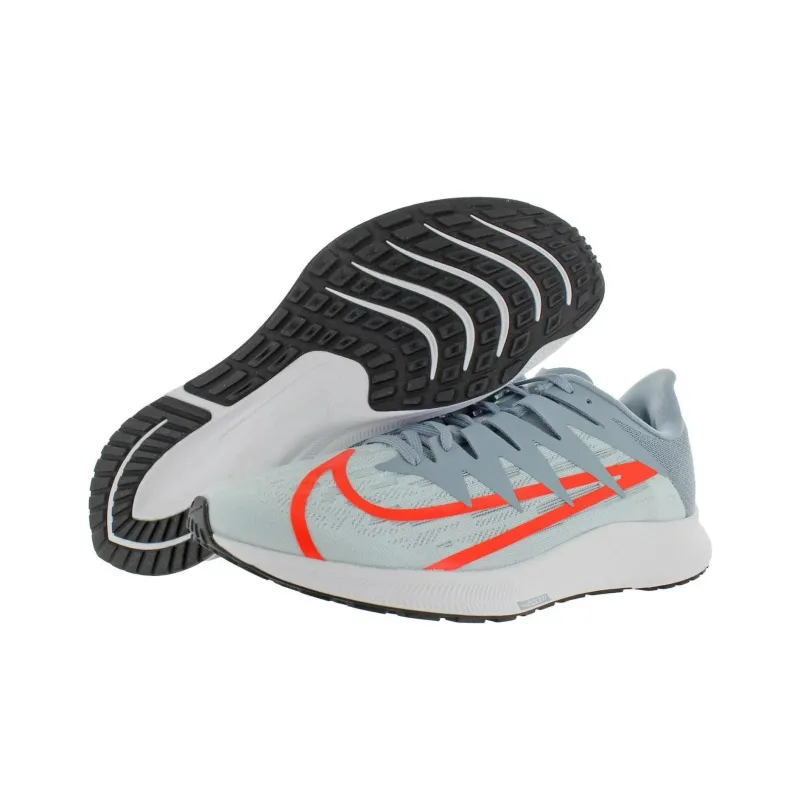 Nike Zoom Rival Fly Pure Platinum Bright Crimson-4